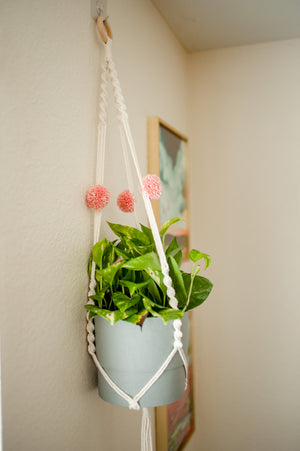 macrame plant hanger styles Boho Style Macrame Hanging Planters - Hand-made | Little Coco Studio